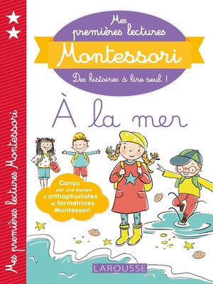cover image of Mes premières lectures Montessori, À la mer